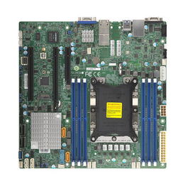 Super Micro MBD-X11SPM-TF-B - Placa Base micro ATX Intel C621, Socket 3647, DDR4 768 GB ECC, 10GbE, PCIe 3.0, RAID