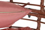 DKD Home Decor Sillón Terraza Y Jardín Terracota Blanco 65 x 151 x 90 cm