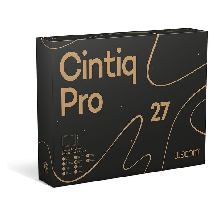 Wacom CINTIQ PRO 27 con Soporte Pantalla Gráfica 68,6 cm (27 Pulgadas) 4K Inalámbrico y Alámbrico Wacom CINTIQ PRO 27 con Soporte Pantalla Gráfica 68,6 cm (27 Pulgadas) 4K Inalámbrico y Alámbrico