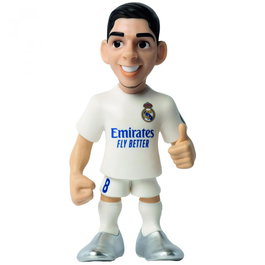 Minix Figura de Colección Federico Valverde Nº 8 Real Madrid Oficial con Caja de Exhibición, 12 cm