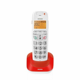 Teléfono Inalámbrico Brondi BR-10276032 Rojo