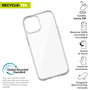 Muvit Funda Shockproof iPhone - Fabricada con Material 100% Reciclado - Protección Contra Caídas de 2 m - Acceso Total a Puertos y Cámara - Eco-Packaging