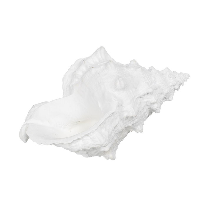 Ixia Figura Caracola Blanco Resina Decoración 21 x 14 x 12 cm Ixia Figura Caracola Blanco Resina Decoración 21 x 14 x 12 cm