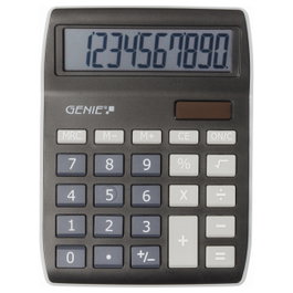 GENIE Calculadora de mesa 840 BK negro