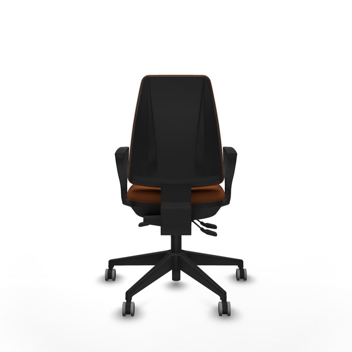 PIQUERAS Y CRESPO Silla de oficina Elche, mecanismo Asincro, Similpiel Marrón PIQUERAS Y CRESPO Silla de oficina Elche, mecanismo Asincro, Similpiel Marrón