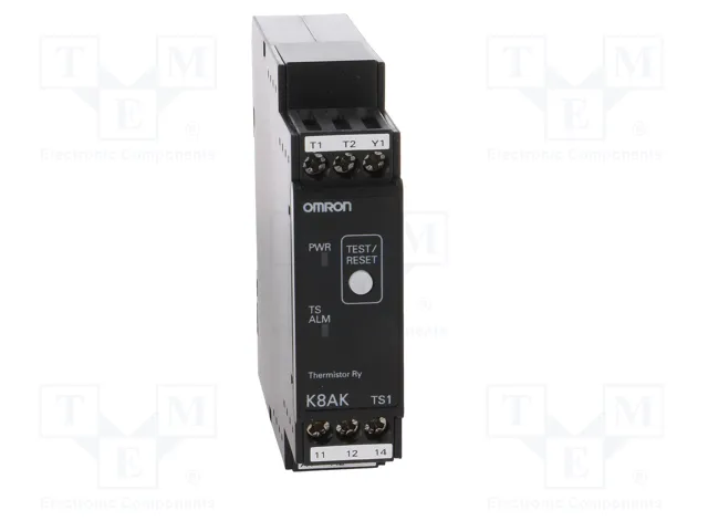 OMRON K8AK-TS1 Relé de monitorización de temperatura 24VAC/DC SPDT OMRON K8AK-TS1 Relé de monitorización de temperatura 24VAC/DC SPDT