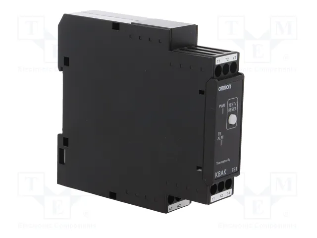 OMRON K8AK-TS1 Relé de monitorización de temperatura 24VAC/DC SPDT OMRON K8AK-TS1 Relé de monitorización de temperatura 24VAC/DC SPDT