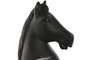 DKD Home Decor Figura de Caballo en Resina Negra 13x13x33 cm