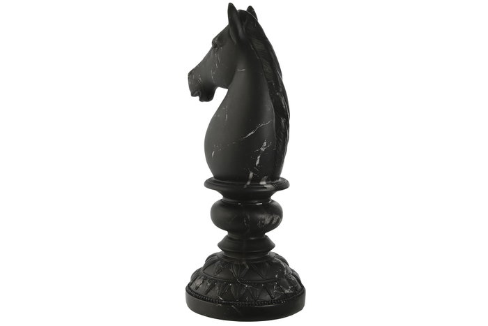 DKD Home Decor Figura de Caballo en Resina Negra 13x13x33 cm DKD Home Decor Figura de Caballo en Resina Negra 13x13x33 cm