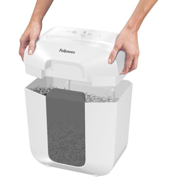 Fellowes LX25 Blanca Destructora de Documentos de 6 Hojas Fellowes LX25 Blanca Destructora de Documentos de 6 Hojas
