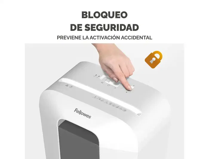 Fix Destructora LX25 Capacidad 6 Hojas Seguridad P4 Partículas Destruye Grapas Clips Tarjetas