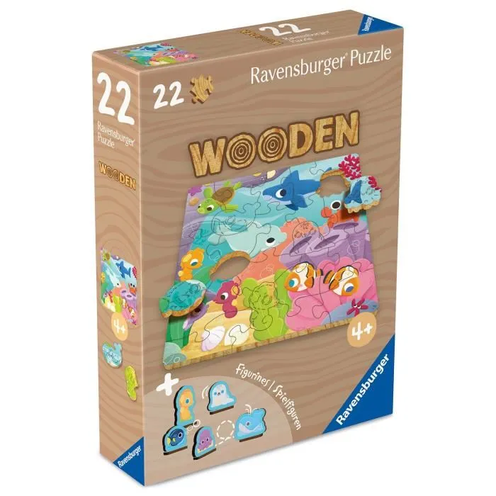 Ravensburger Rompecabezas de Madera Mundo Submarino RAV12004081