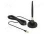 DeLOCK Antena GSM 3 dBi con Conector SMA y Cable de 3 m Negro