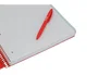 Antartik Cuaderno Espiral A4 Micro - Tapa Foam, 120 Hojas Cuadrícula 5mm 90gr, 5 Bandas, 4 Taladros - Color Rojo