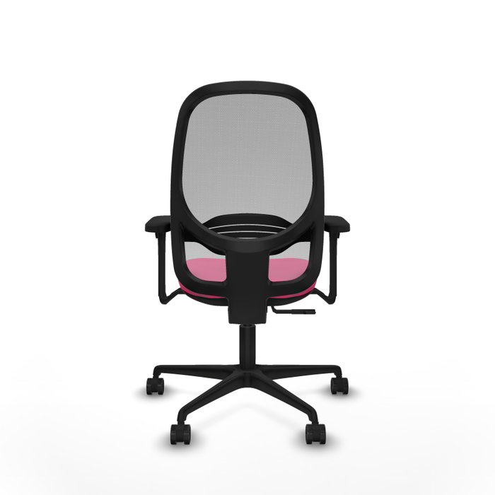 PIQUERAS Y CRESPO Silla de oficina Cilanco con mecanismo Sincro, Rosa y Gris PIQUERAS Y CRESPO Silla de oficina Cilanco con mecanismo Sincro, Rosa y Gris