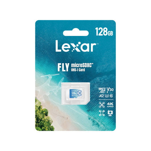 Lexar FLY microSDXC UHS-I 128 GB Clase 10 Azul