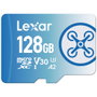 Lexar FLY microSDXC UHS-I 128 GB Clase 10 Azul