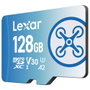 Lexar FLY microSDXC UHS-I 128 GB Clase 10 Azul