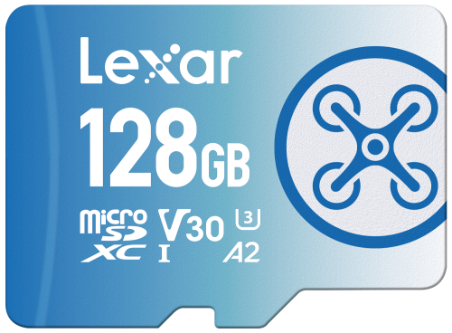 Lexar FLY microSDXC UHS-I 128 GB Clase 10 Azul