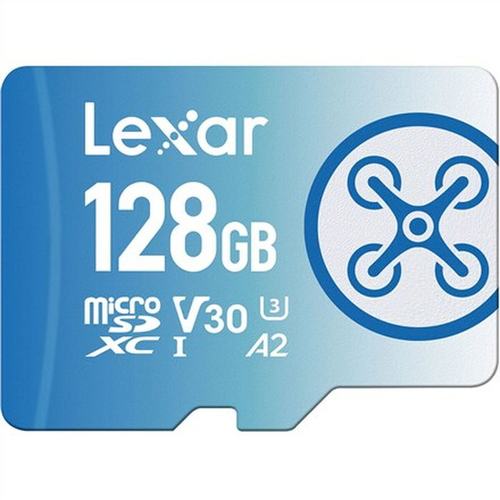 Lexar FLY microSDXC UHS-I 128 GB Clase 10 Azul