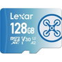 Lexar FLY microSDXC UHS-I 128 GB Clase 10 Azul
