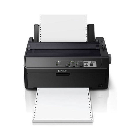 Epson FX-890II - Impresora de Matriz de Punto, 9 Pines, 612 cps, 240 x 144 DPI, Hasta A4, Paralelo y USB 2.0, Color Negro
