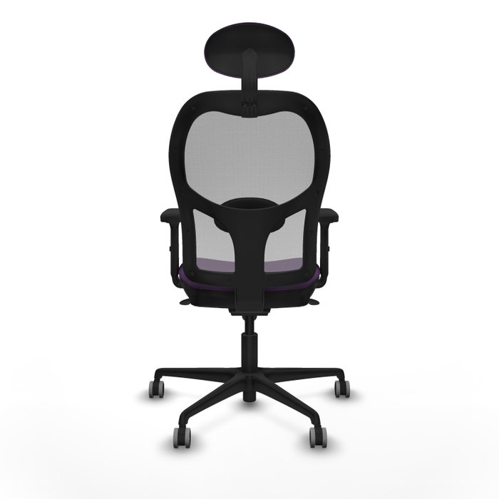 PIQUERAS Y CRESPO Silla de oficina Jorquera Morada y Gris PIQUERAS Y CRESPO Silla de oficina Jorquera Morada y Gris