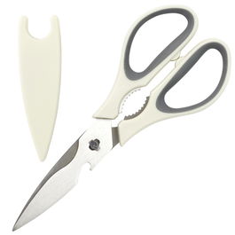 Cook Concept Tijeras Multifunción Magnéticas con Soporte para Nevera, Abrebotellas, Cascanueces, Rascador