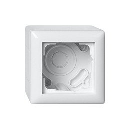 GIRA 1061 03 Caja de salida para 1 módulo, Blanco