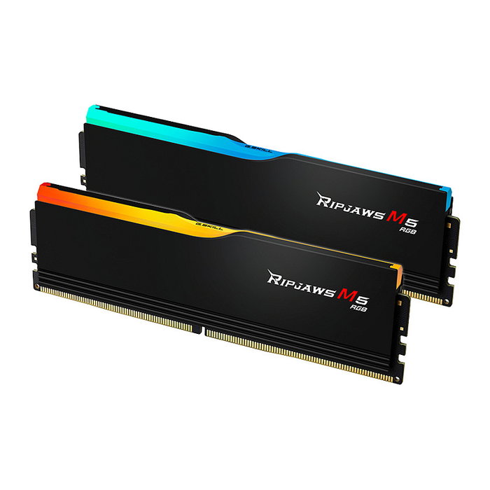 G.Skill F5-5600J4040D48GX2-RM5RK Ripjaws M5 RGB DDR5 RAM 96 GB (2x48 GB) 5600 MHz Kit Dual Channel CL40 DIMM para Intel XMP 3.0 con Disipador y RGB