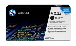 HP Cartucho de tóner original LaserJet 504A negro