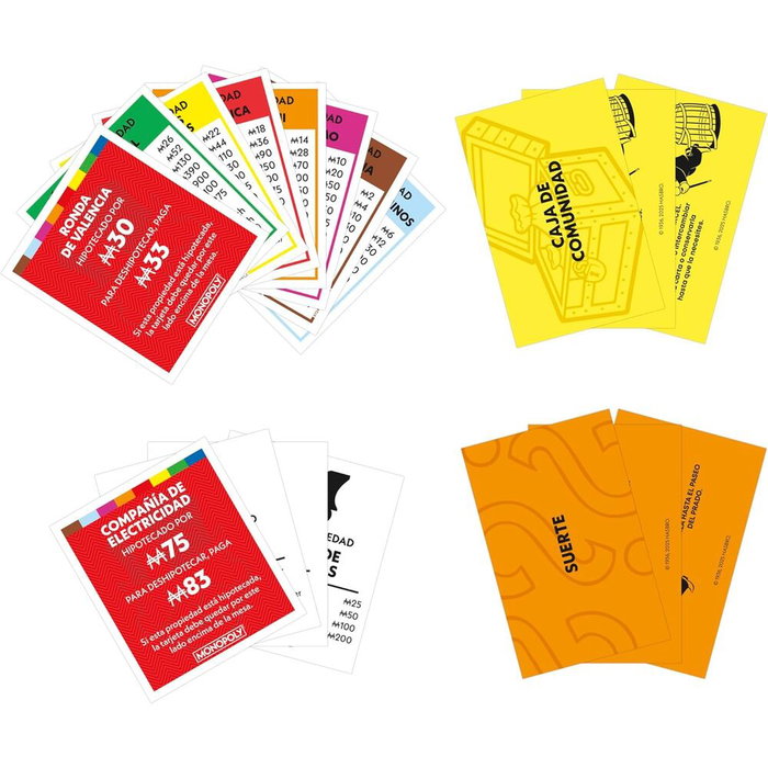 Hasbro Monopoly Classic Refresh Madrid Edition Edition español-2-6 jugadores