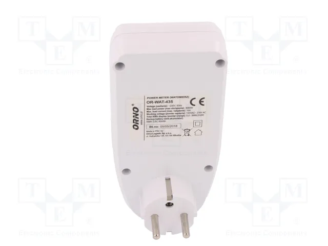 ORNO Controlador con Display LCD IP20 16A ORNO Controlador con Display LCD IP20 16A