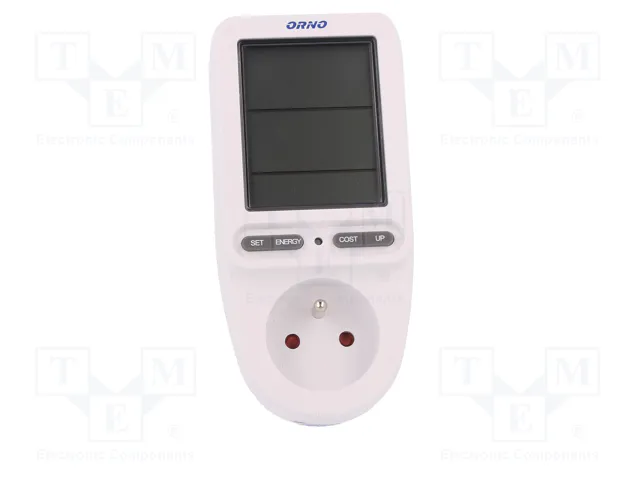 ORNO Controlador con Display LCD IP20 16A ORNO Controlador con Display LCD IP20 16A