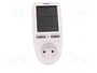 ORNO Controlador con Display LCD IP20 16A