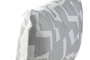 DKD Home Decor ch1c25 Cojín Urban Gris Blanco 8 x 30 x 50 cm (2 Unidades)