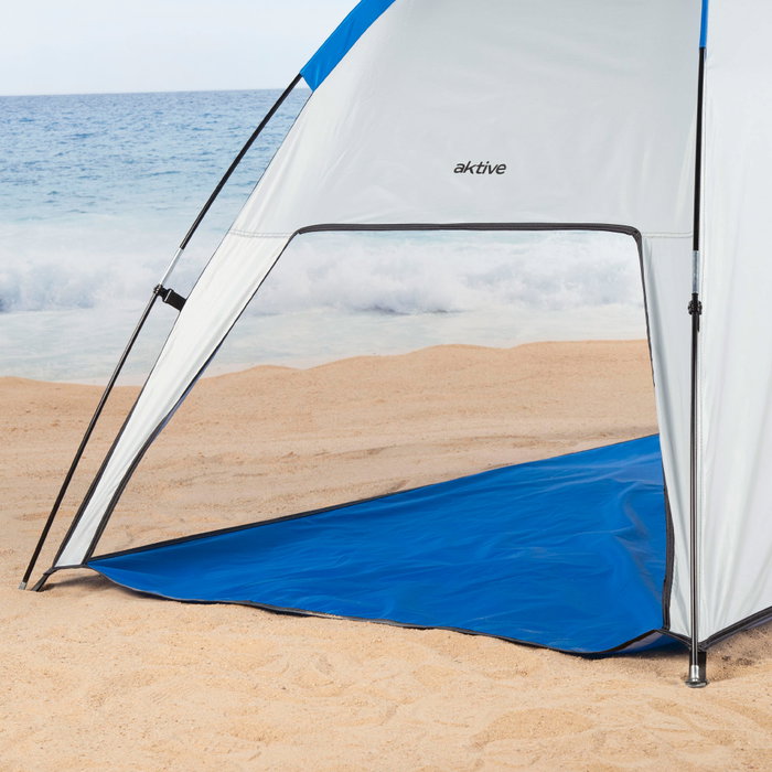 Carpa de playa para 2 personas con protección UV50, ventanas y suelo Carpa de playa para 2 personas con protección UV50, ventanas y suelo