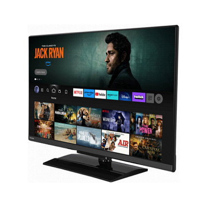 TOSHIBA 32LV3F63DA Televisor 32 Pulgadas Full HD 1920x1080 Smart TV con Vidaa, Netflix, YouTube, HDR, Bluetooth, Negro, MB281V