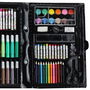 Createur de Genie Maleta de Colorear 86 Piezas con Rotuladores, Crayolas, Ceras, Acuarelas y Lápices