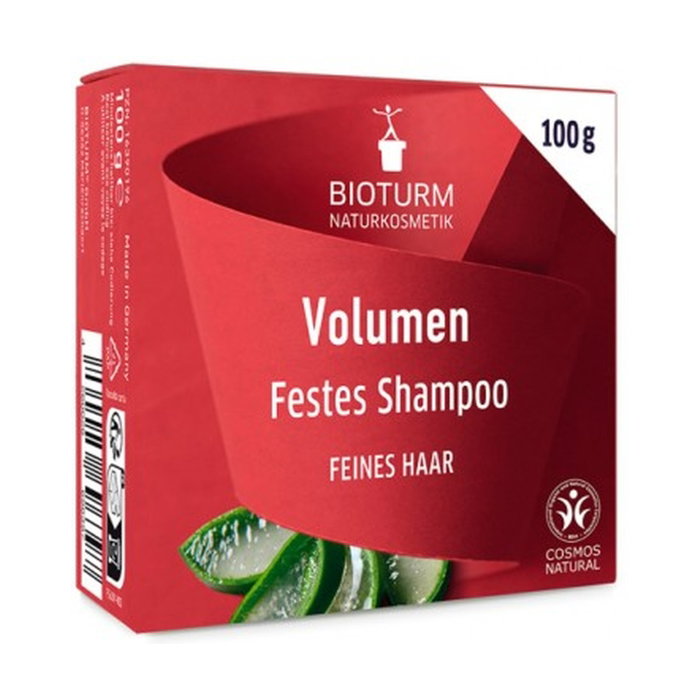 BIOTURM Champú Sólido Volumen 100g con Aloe Vera Orgánico - Limpieza Suave y Fuerza BIOTURM Champú Sólido Volumen 100g con Aloe Vera Orgánico - Limpieza Suave y Fuerza