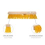 WOLFPACK LINEA PROFESIONAL Cepillo Barrendero Industrial de Polipropileno 50 cm