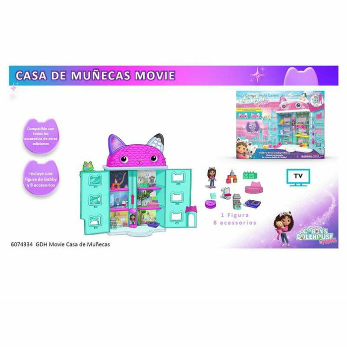 Spin Master La Casa de Muñecas de Gabby con figura y 8 accesorios Spin Master La Casa de Muñecas de Gabby con figura y 8 accesorios