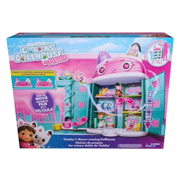 Spin Master Casa de Muñecas La Casa de Muñecas de Gabby de la Película con 1 Figura y 8 Accesorios 43x56x13 cm Spin Master Casa de Muñecas La Casa de Muñecas de Gabby de la Película con 1 Figura y 8 Accesorios 43x56x13 cm