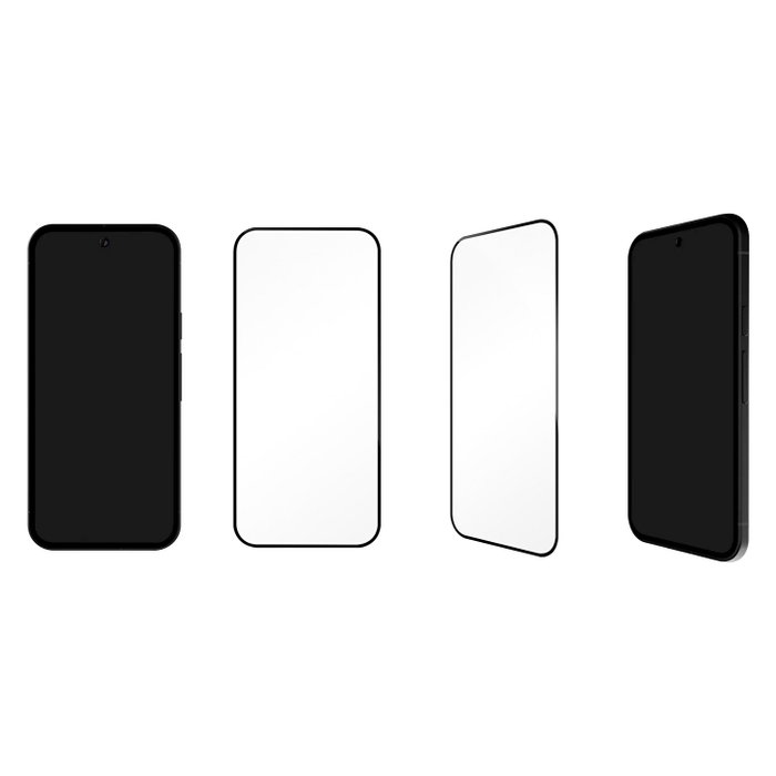 dbramante1928 eco-shield para Google Pixel 10a, Negro/Transparente