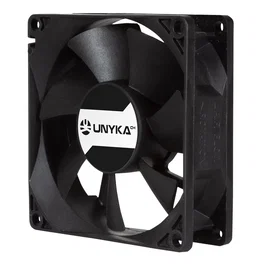 Unykach Ventilador Server 80.80.25 de 80mm Negro