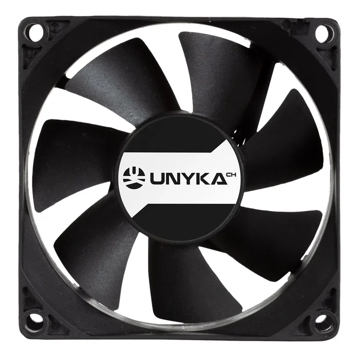 Unykach Ventilador Server 80.80.25 de 80mm Negro Unykach Ventilador Server 80.80.25 de 80mm Negro