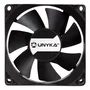 Unykach Ventilador Server 80.80.25 de 80mm Negro