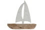 DKD Home Decor Decoración Barco Blanco y Natural