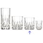 Rcr Cristalleria IT Opera Vaso 210 Ml Cristal Luxion Eco-crystal Glass Altura 85 Mm (6 Unidades)