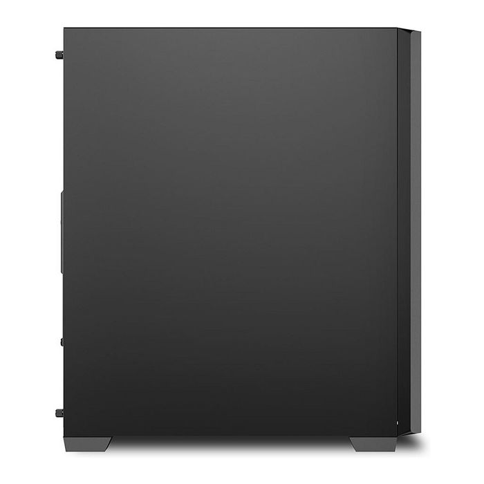 SHARKOON VS9 Midi Tower Negro ATX, micro ATX, Mini-ITX para PC con Gestión de Cables y Puertos USB 3.0